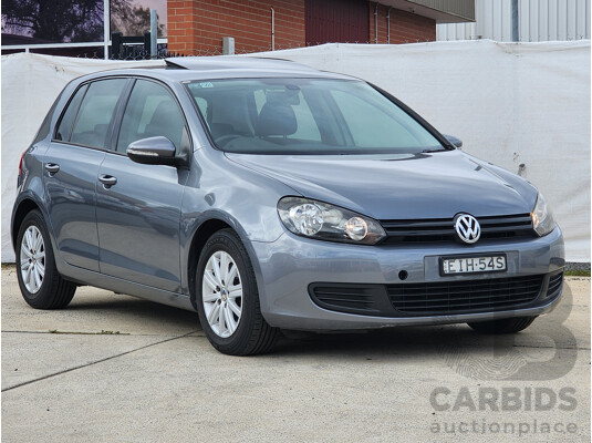 6/2009 Volkswagen Golf 90 TSI Trendline 1K 6TH GEN 5d Hatchback Grey 1.4L