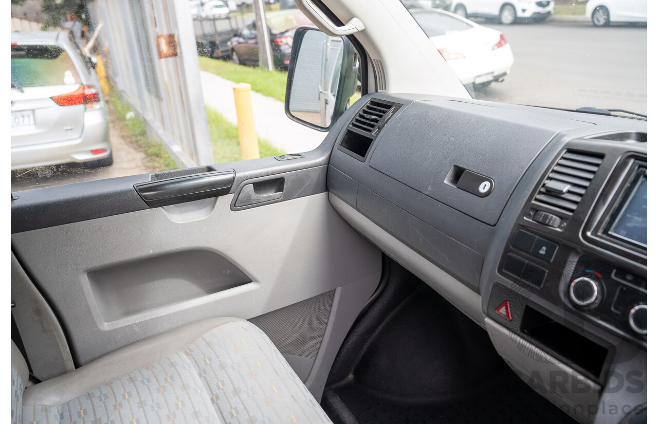9/2010 Volkswagen Transporter 132 TDI LWB T5 MY10 Dual C/Chas White 2.0L