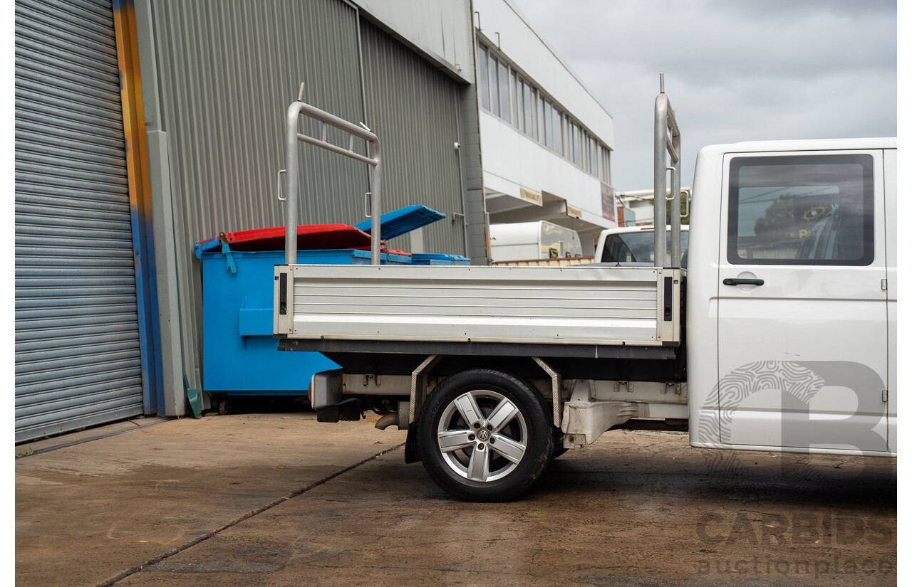 9/2010 Volkswagen Transporter 132 TDI LWB T5 MY10 Dual C/Chas White 2.0L