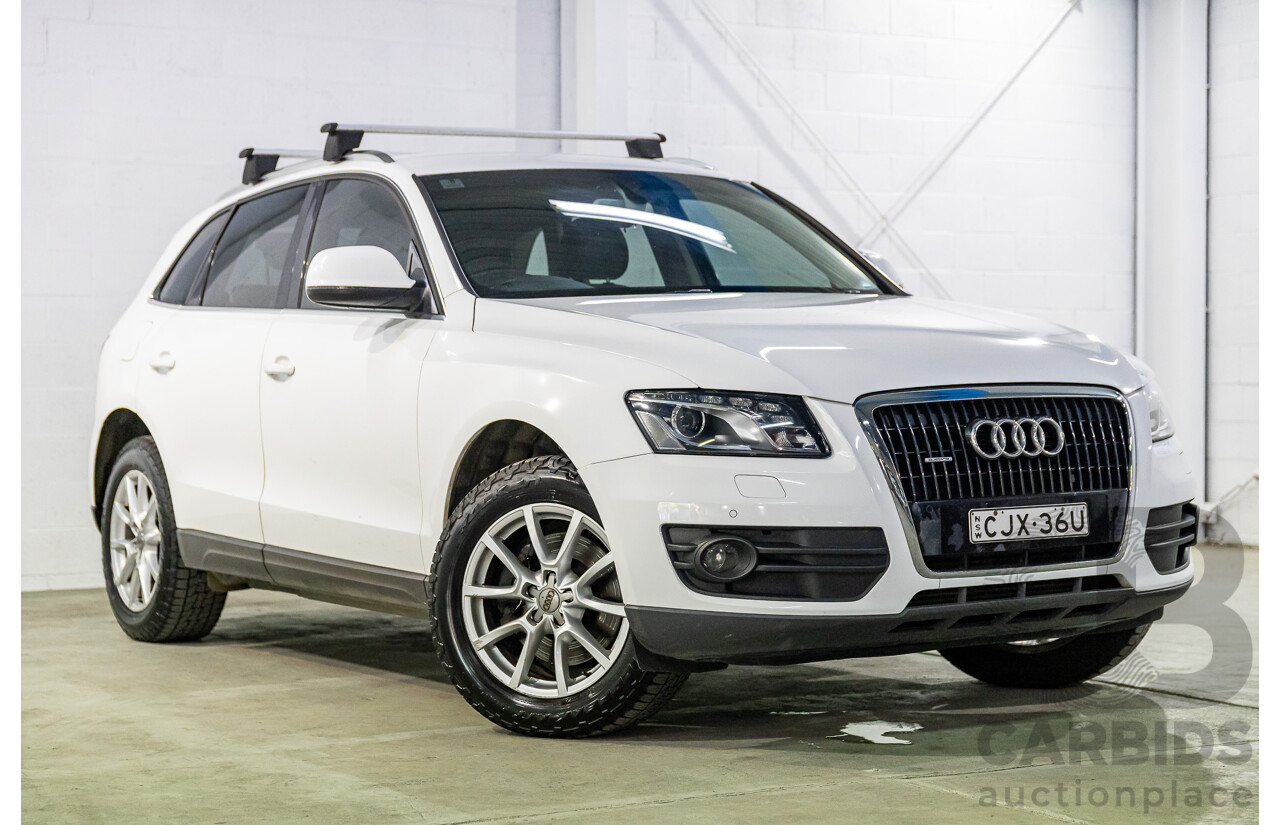 9/2012 Audi Q5 3.0 TDI Quattro 8R MY12 4d Wagon Ibis White Turbo Diesel 3.0L