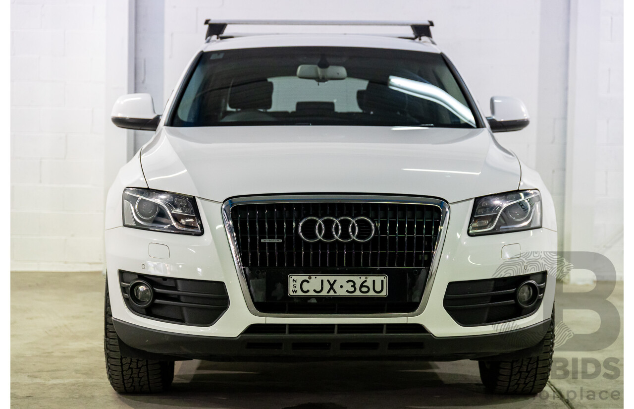 9/2012 Audi Q5 3.0 TDI Quattro 8R MY12 4d Wagon Ibis White Turbo Diesel 3.0L