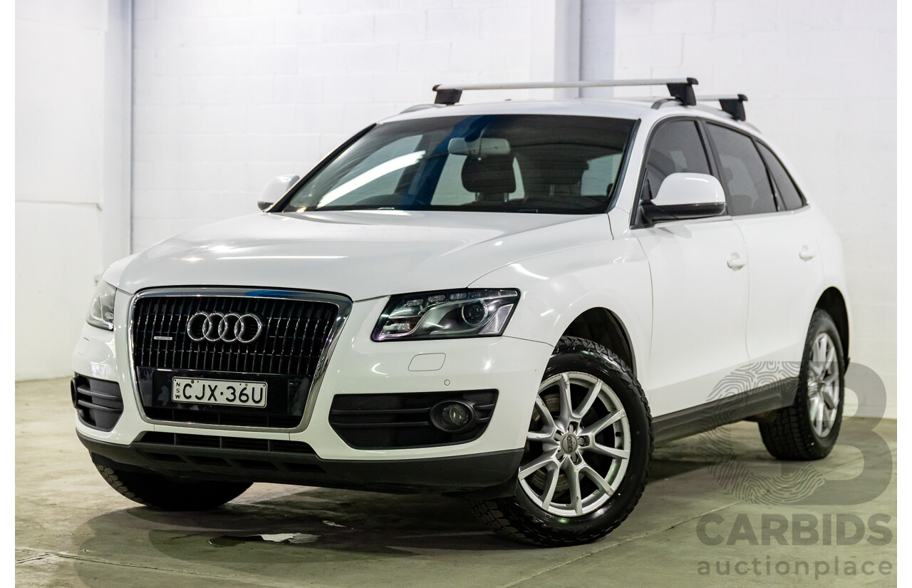 9/2012 Audi Q5 3.0 TDI Quattro 8R MY12 4d Wagon Ibis White Turbo Diesel 3.0L