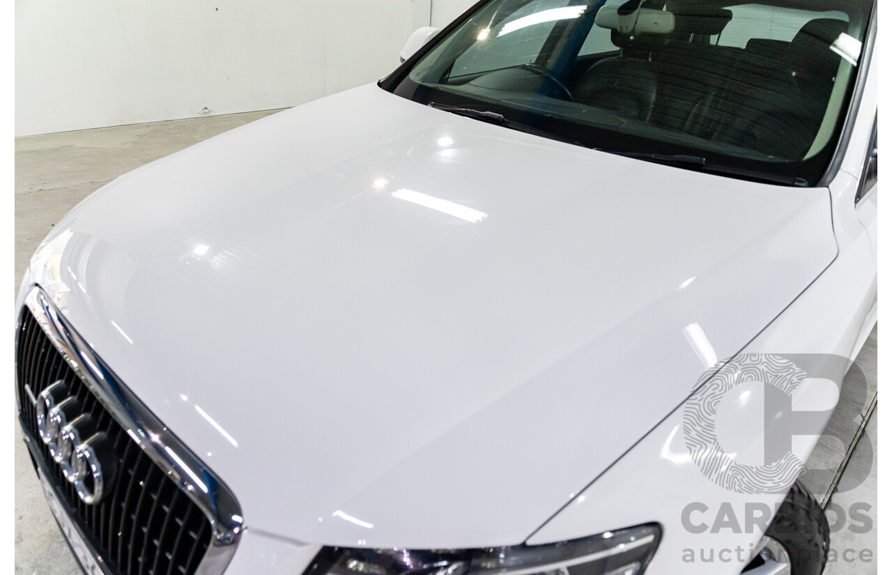 9/2012 Audi Q5 3.0 TDI Quattro 8R MY12 4d Wagon Ibis White Turbo Diesel 3.0L