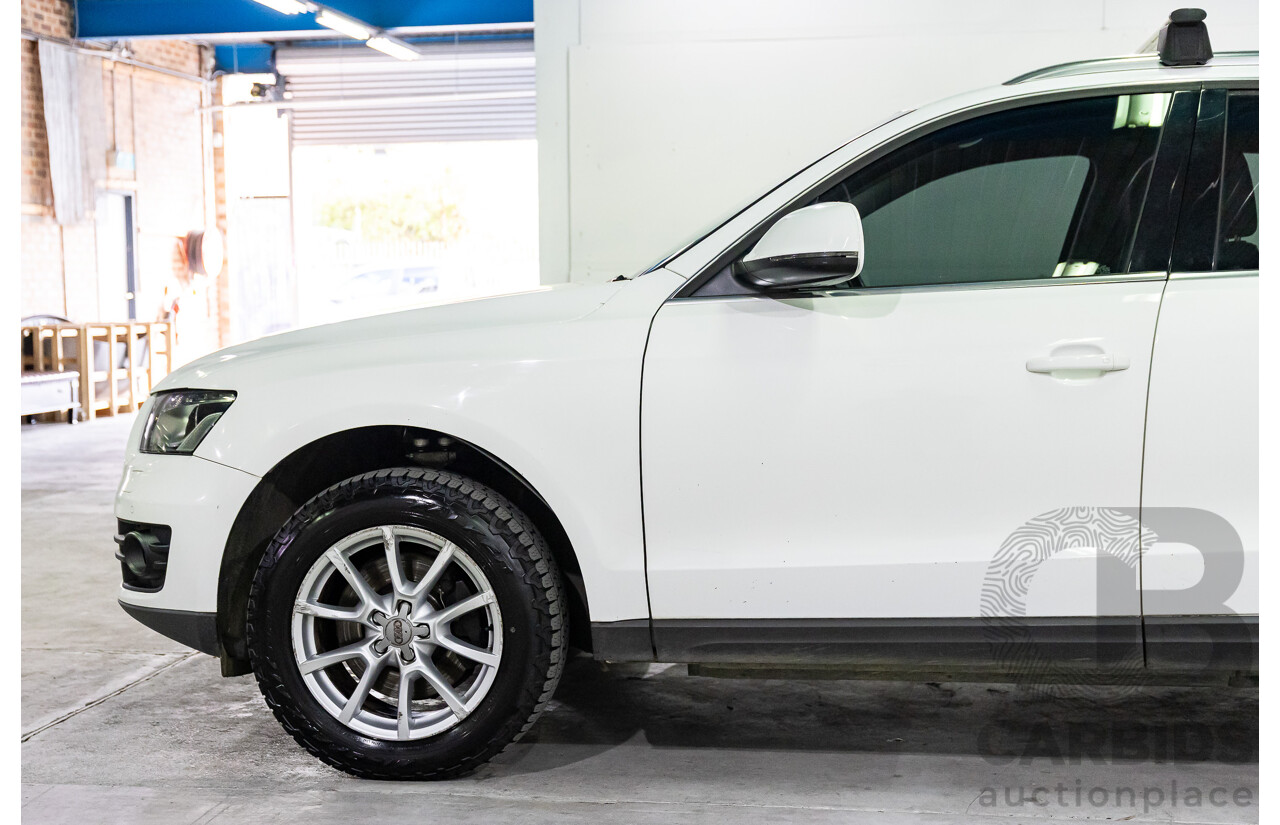 9/2012 Audi Q5 3.0 TDI Quattro 8R MY12 4d Wagon Ibis White Turbo Diesel 3.0L