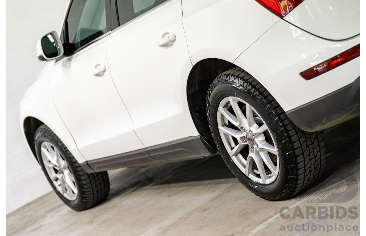 9/2012 Audi Q5 3.0 TDI Quattro 8R MY12 4d Wagon Ibis White Turbo Diesel 3.0L