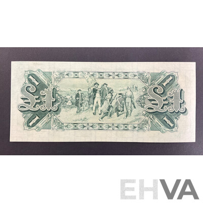 Australian 1927 One Pound Note Riddle/Heathershaw R26, K9 529221, High Grade