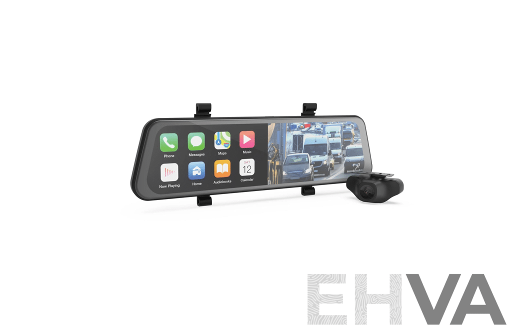 PARKMATE Clear View 97 Dual-Channel Dash Cam and Wireless Smart Display - ORP $399