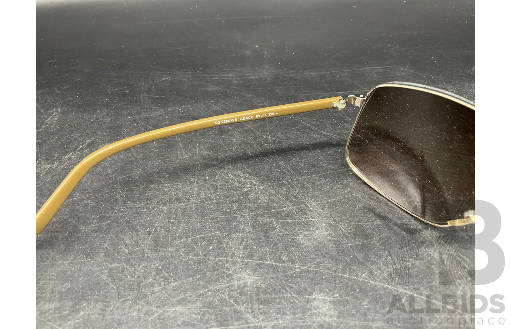 GUCCI 2214 Sunglasses in Color ADACC - ORP $299
