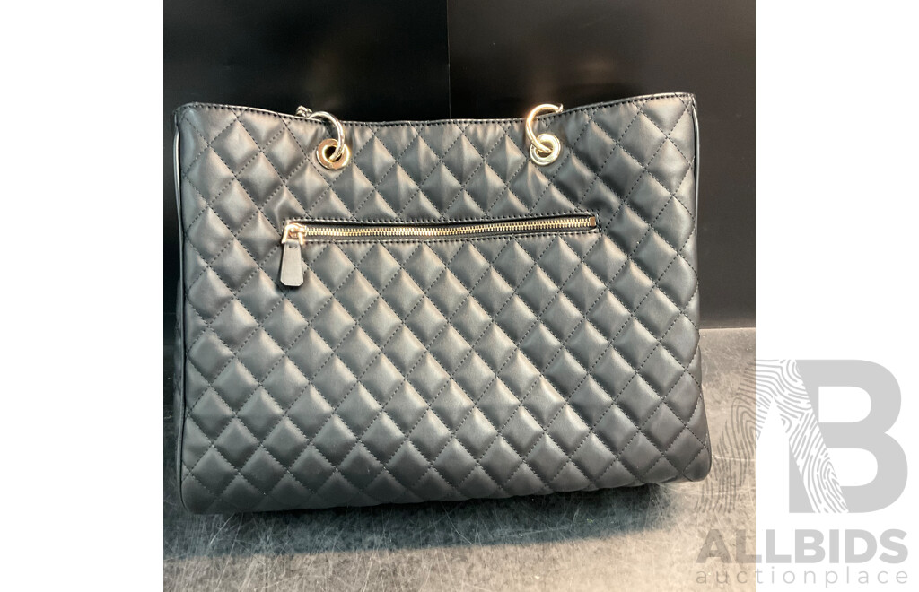 GUESS Sweet Candy Large Carryall Shoulder Bag - Black