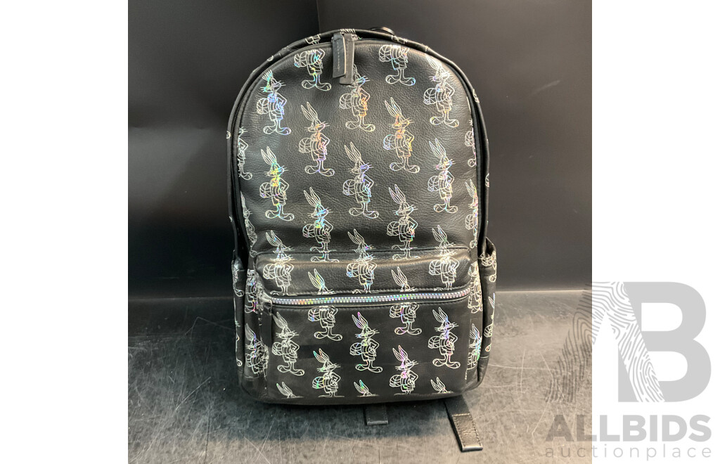 FOSSIL X SPACE JAM Bunny Leather Backpack