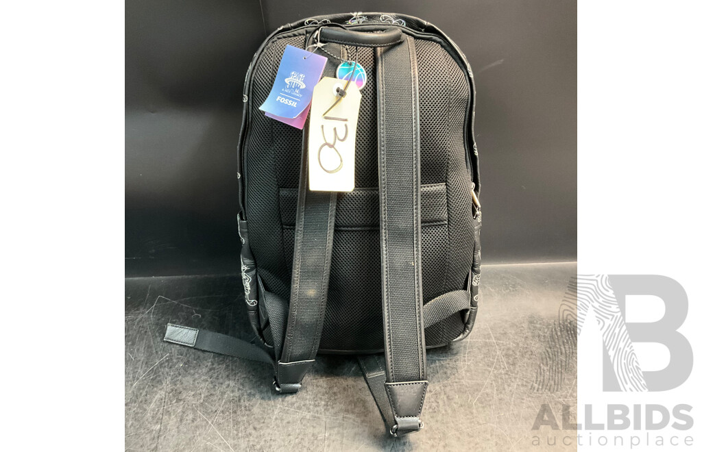 FOSSIL X SPACE JAM Bunny Leather Backpack