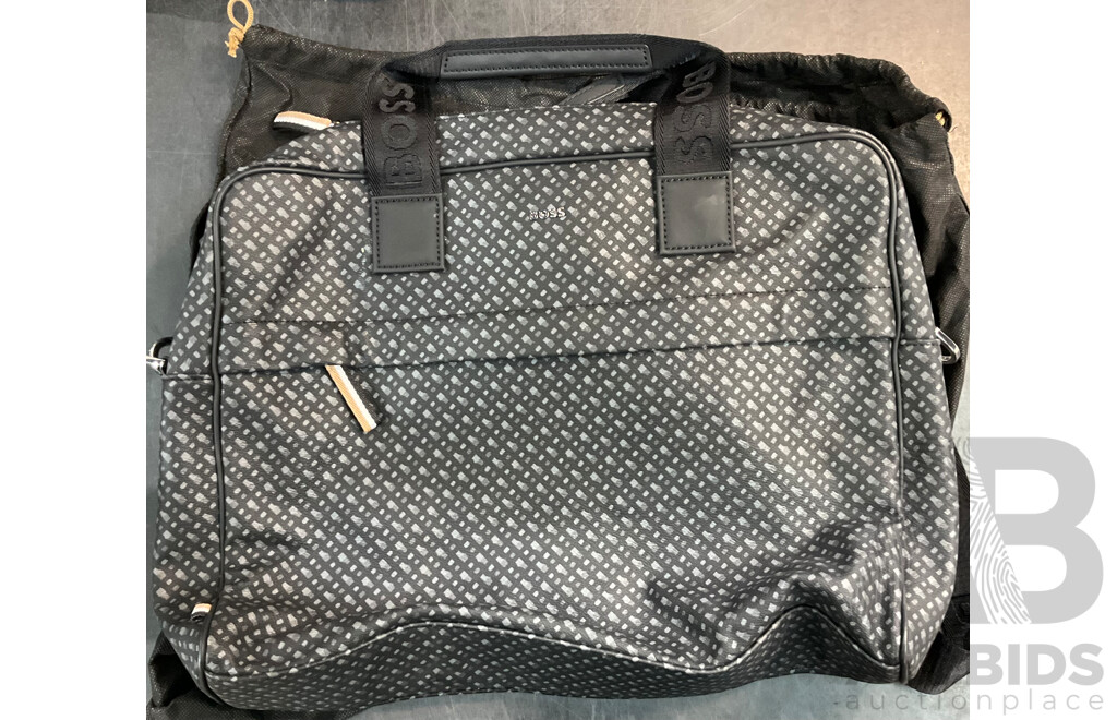 BOSS Men's Brief Case & TIMMY HILFIGER / ARMANI T-Shirt - Lot of 3
