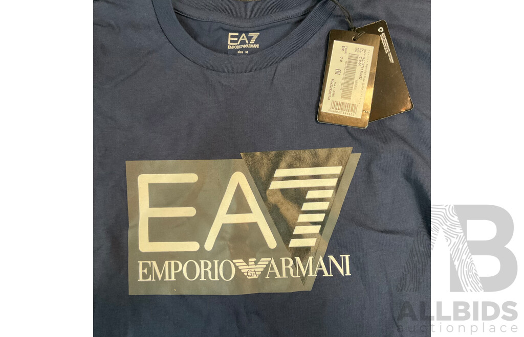 BOSS Men's Brief Case & TIMMY HILFIGER / ARMANI T-Shirt - Lot of 3
