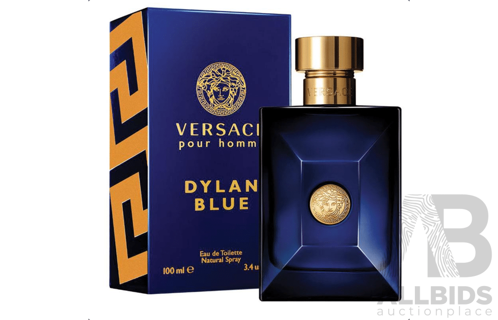 VERSACE Pour Homme Dylan Blue Eau De Toilette - 100ml - Lot of 3