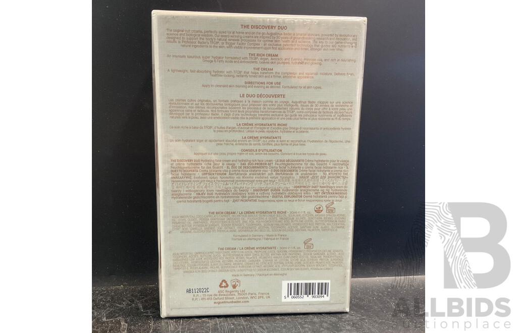 AUGUSTINUS BADER  the Discovery Duo 30mlx2 -  New - ORP $