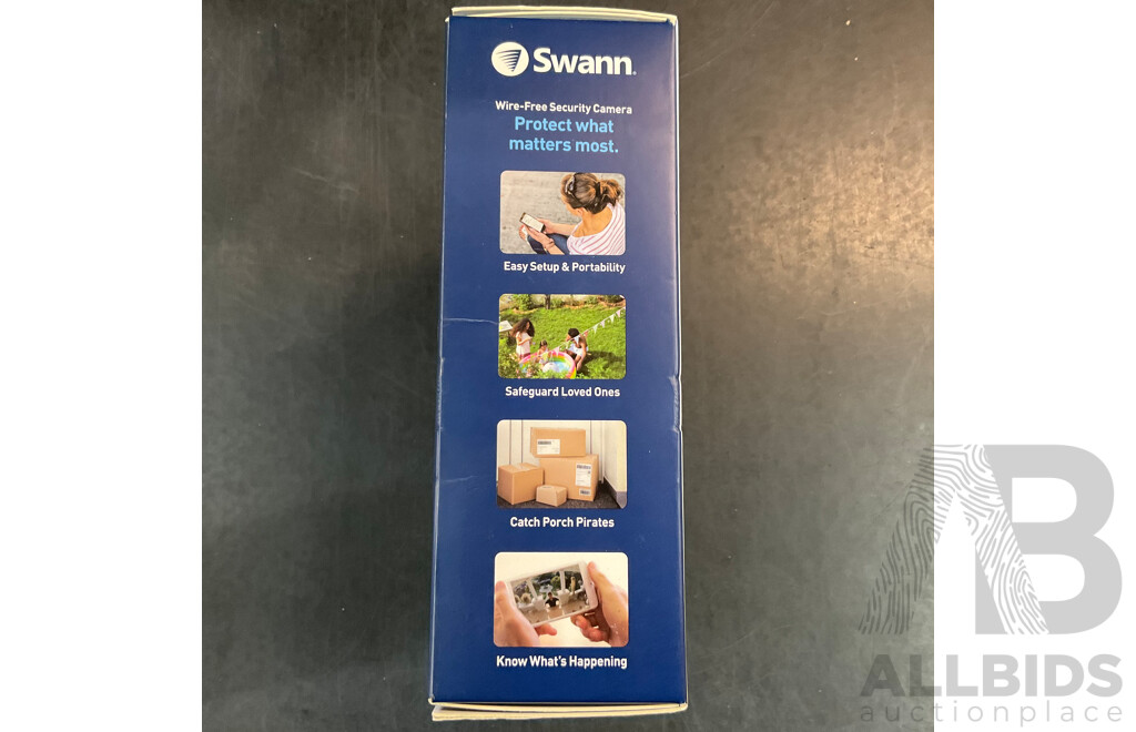 SWANN Wire Free Security Camera ( 2 Cameras ) - ORP $428