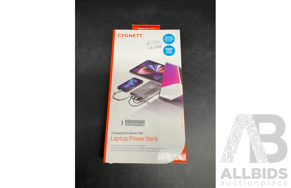 CYGNETT Laptop Power Bank - ORP $199