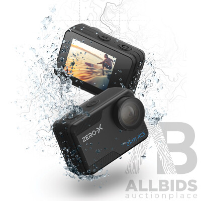 ZERO X ZXM-AC5 Waterproof Action Camera  - ORP $299