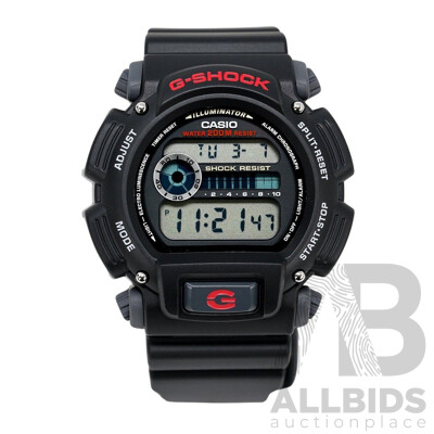 CASIO G-SHOCK 3232 Men's Black Military Sport Watch DW-9052 -  Lot of 3 - ORP $225