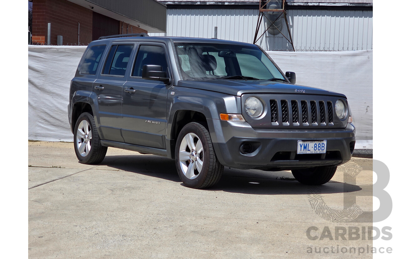 7/2012 Jeep Patriot Sport MK MY12 4d Wagon Black 2.0L