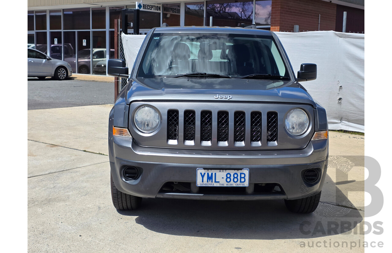 7/2012 Jeep Patriot Sport MK MY12 4d Wagon Black 2.0L