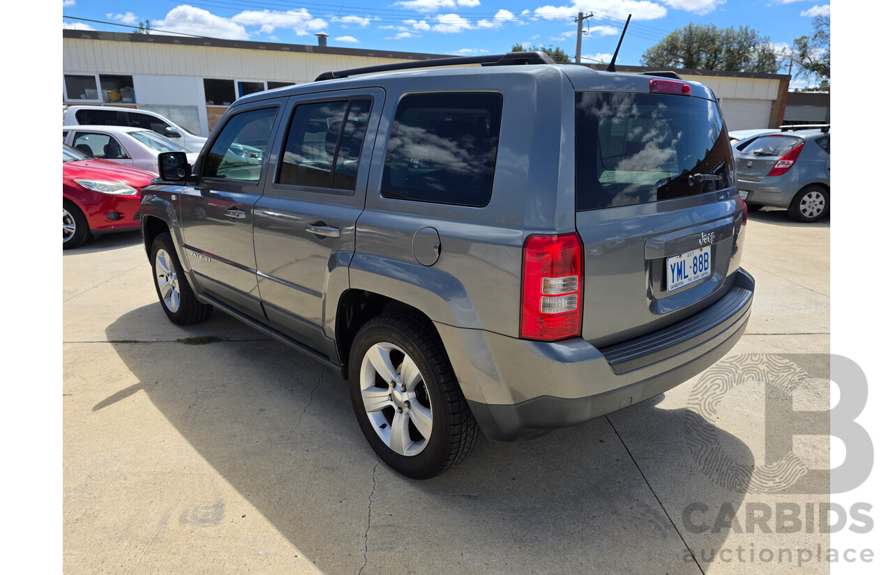 7/2012 Jeep Patriot Sport MK MY12 4d Wagon Black 2.0L