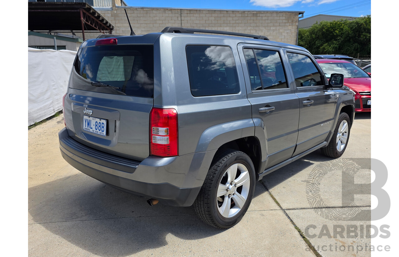 7/2012 Jeep Patriot Sport MK MY12 4d Wagon Black 2.0L