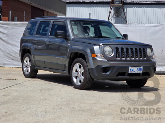 7/2012 Jeep Patriot Sport MK MY12 4d Wagon Black 2.0L