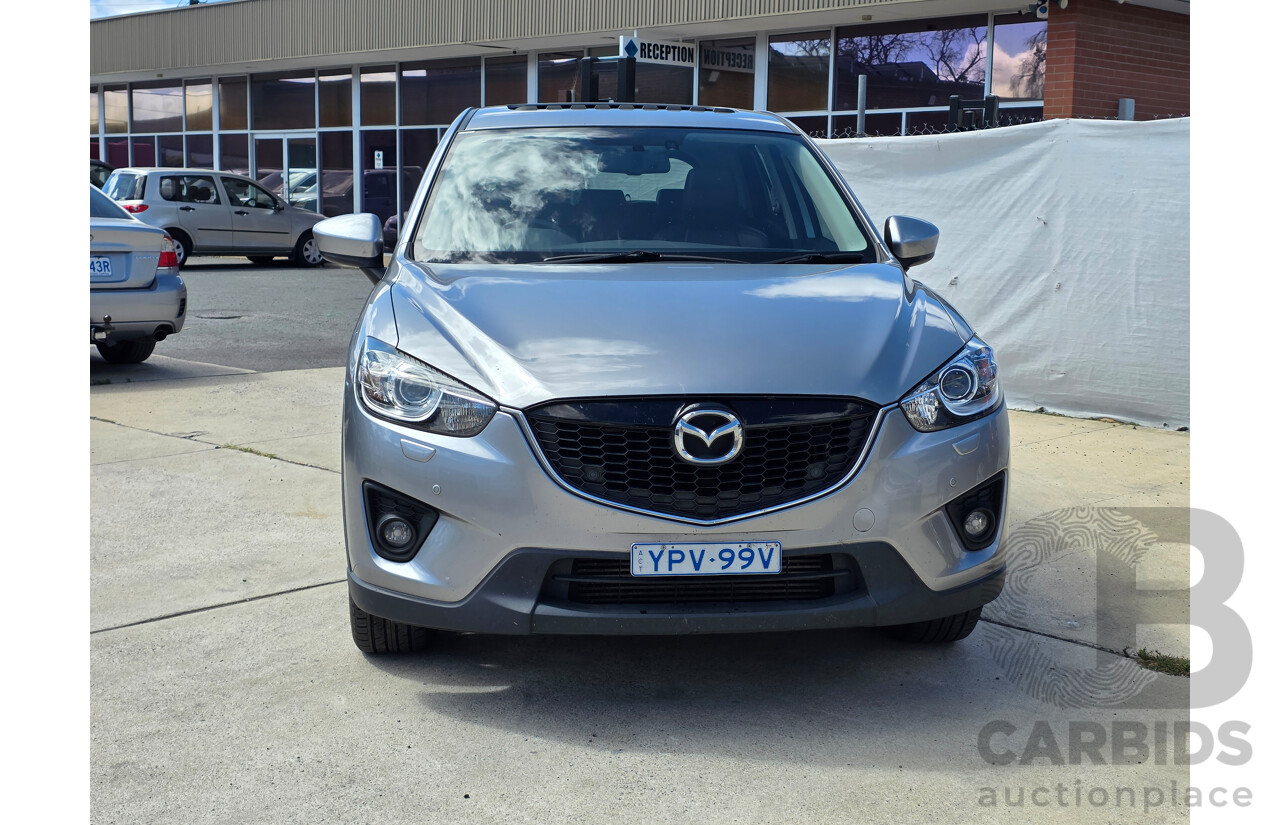 6/2014 Mazda Cx-5 Grand Tourer (AWD) MY13 UPGRADE 4d Wagon Silver Turbo Diesel 2.2L