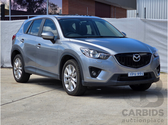 6/2014 Mazda Cx-5 Grand Tourer (AWD) MY13 UPGRADE 4d Wagon Silver Turbo Diesel 2.2L