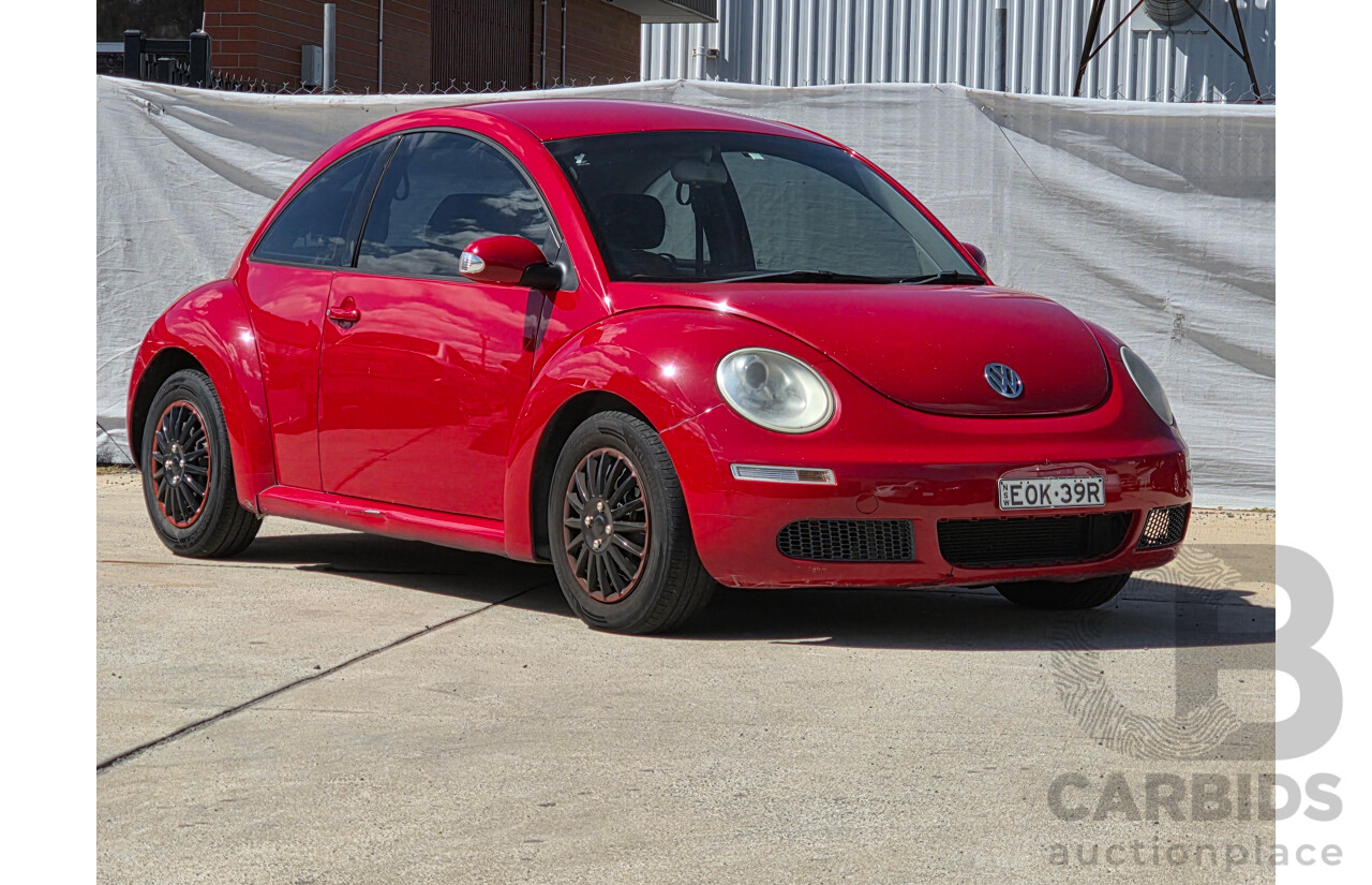 2/2008 Volkswagen Beetle Miami 9C MY08 UPGRADE 3d Hatchback Red 1.6L