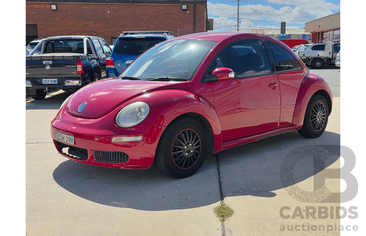 2/2008 Volkswagen Beetle Miami 9C MY08 UPGRADE 3d Hatchback Red 1.6L