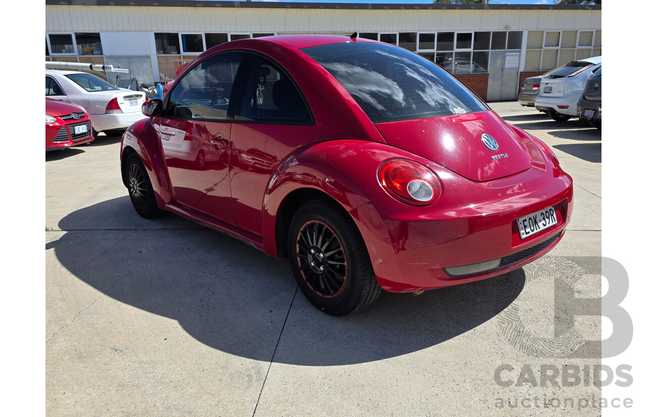 2/2008 Volkswagen Beetle Miami 9C MY08 UPGRADE 3d Hatchback Red 1.6L