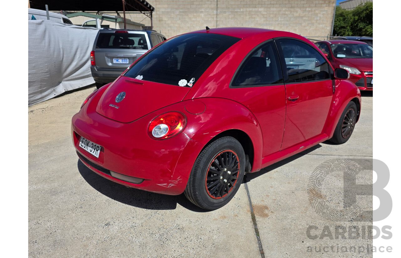 2/2008 Volkswagen Beetle Miami 9C MY08 UPGRADE 3d Hatchback Red 1.6L