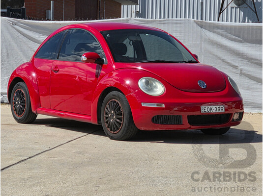 2/2008 Volkswagen Beetle Miami 9C MY08 UPGRADE 3d Hatchback Red 1.6L