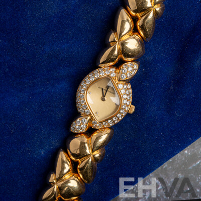 18ct Audemars Piguet Diamond Set Cocktail Dress Watch D14394, Est TDW2.25ct E/VSI-SI1, 110.0 Grams