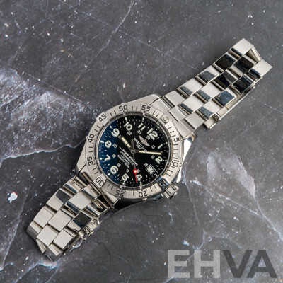 Breitling 42mm SuperOcean Professional Divers Watch, Model A17360
