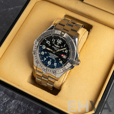 Breitling 42mm SuperOcean Professional Divers Watch, Model A17360