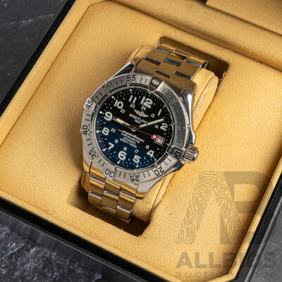Breitling 42mm SuperOcean Professional Divers Watch, Model A17360