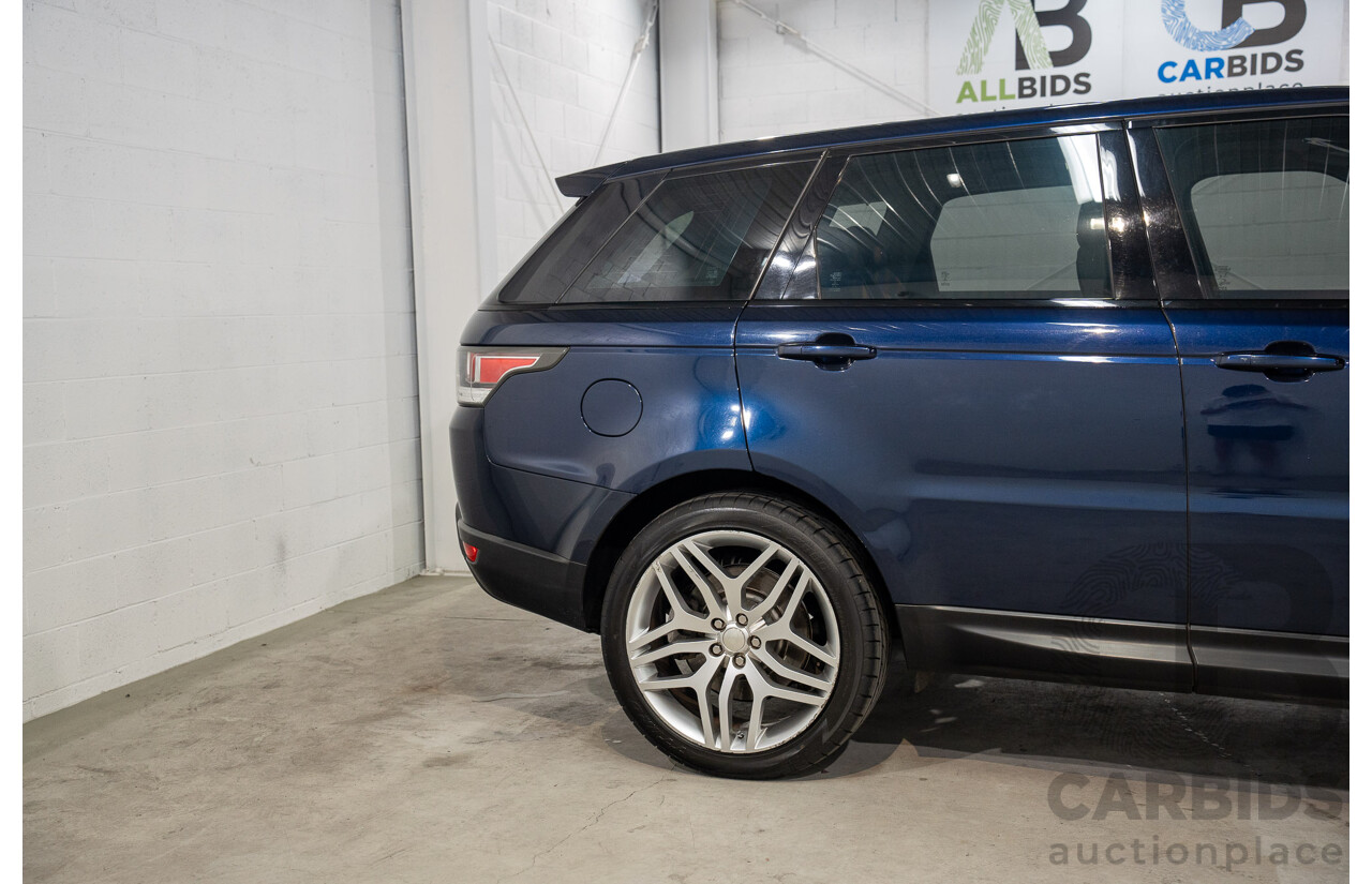 11/2013 Range Rover Sport 3.0 SDV6 HSE LW MY14.5 4d Wagon Loire Blue Metallic Twin Turbo Diesel 3.0L