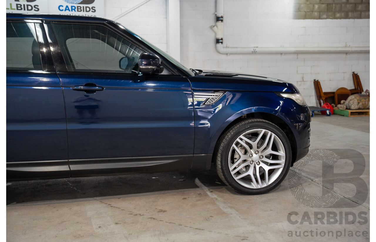 11/2013 Range Rover Sport 3.0 SDV6 HSE LW MY14.5 4d Wagon Loire Blue Metallic Twin Turbo Diesel 3.0L