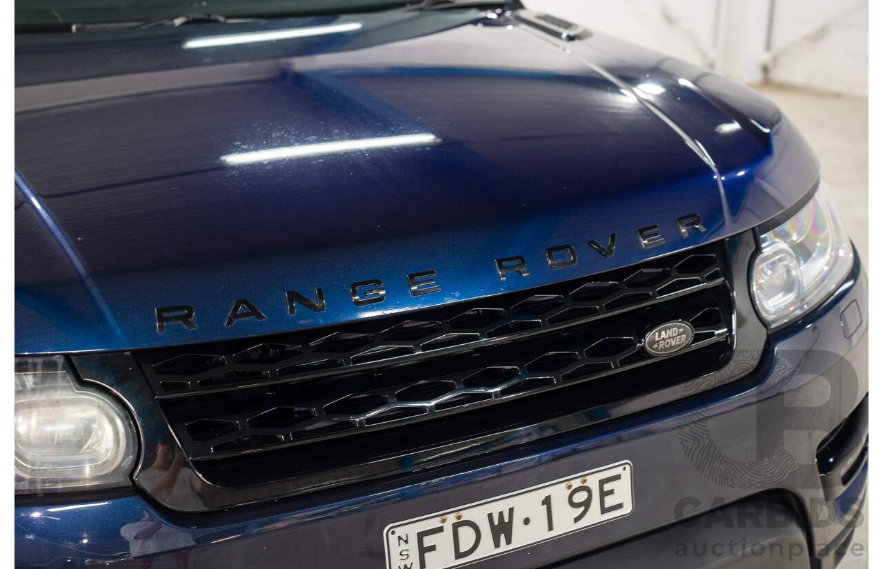 11/2013 Range Rover Sport 3.0 SDV6 HSE LW MY14.5 4d Wagon Loire Blue Metallic Twin Turbo Diesel 3.0L