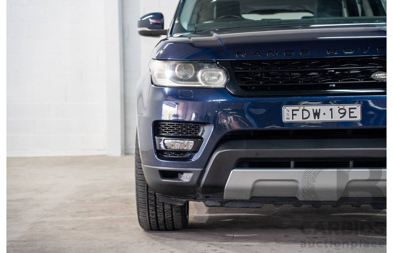 11/2013 Range Rover Sport 3.0 SDV6 HSE LW MY14.5 4d Wagon Loire Blue Metallic Twin Turbo Diesel 3.0L