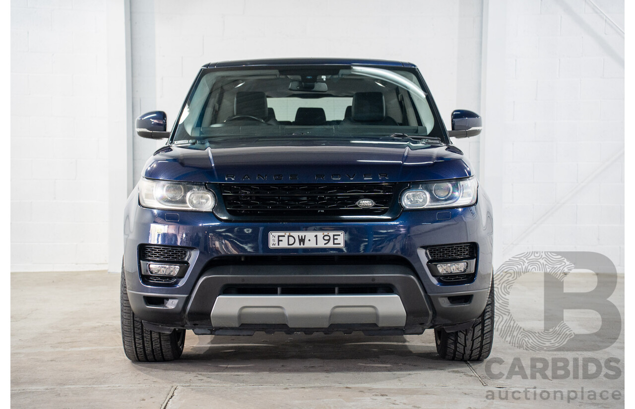 11/2013 Range Rover Sport 3.0 SDV6 HSE LW MY14.5 4d Wagon Loire Blue Metallic Twin Turbo Diesel 3.0L