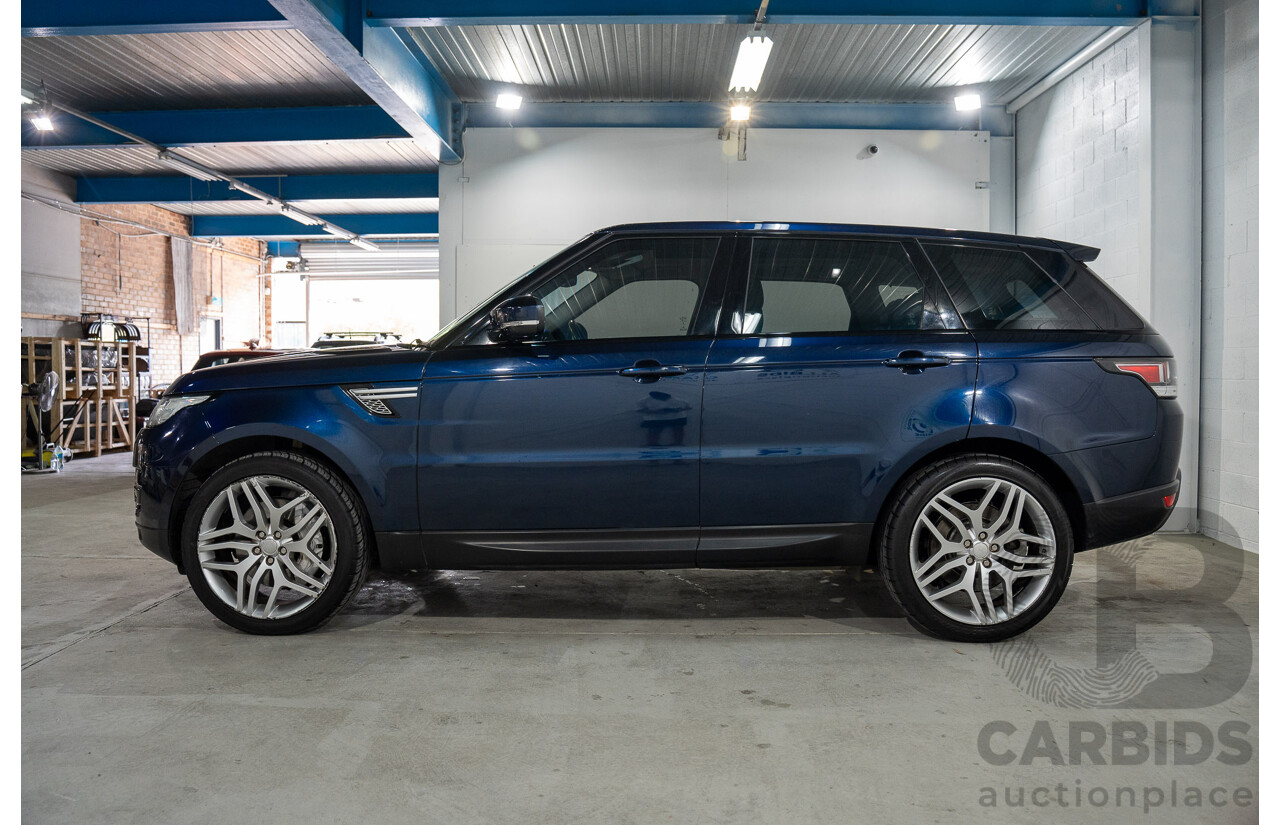 11/2013 Range Rover Sport 3.0 SDV6 HSE LW MY14.5 4d Wagon Loire Blue Metallic Twin Turbo Diesel 3.0L