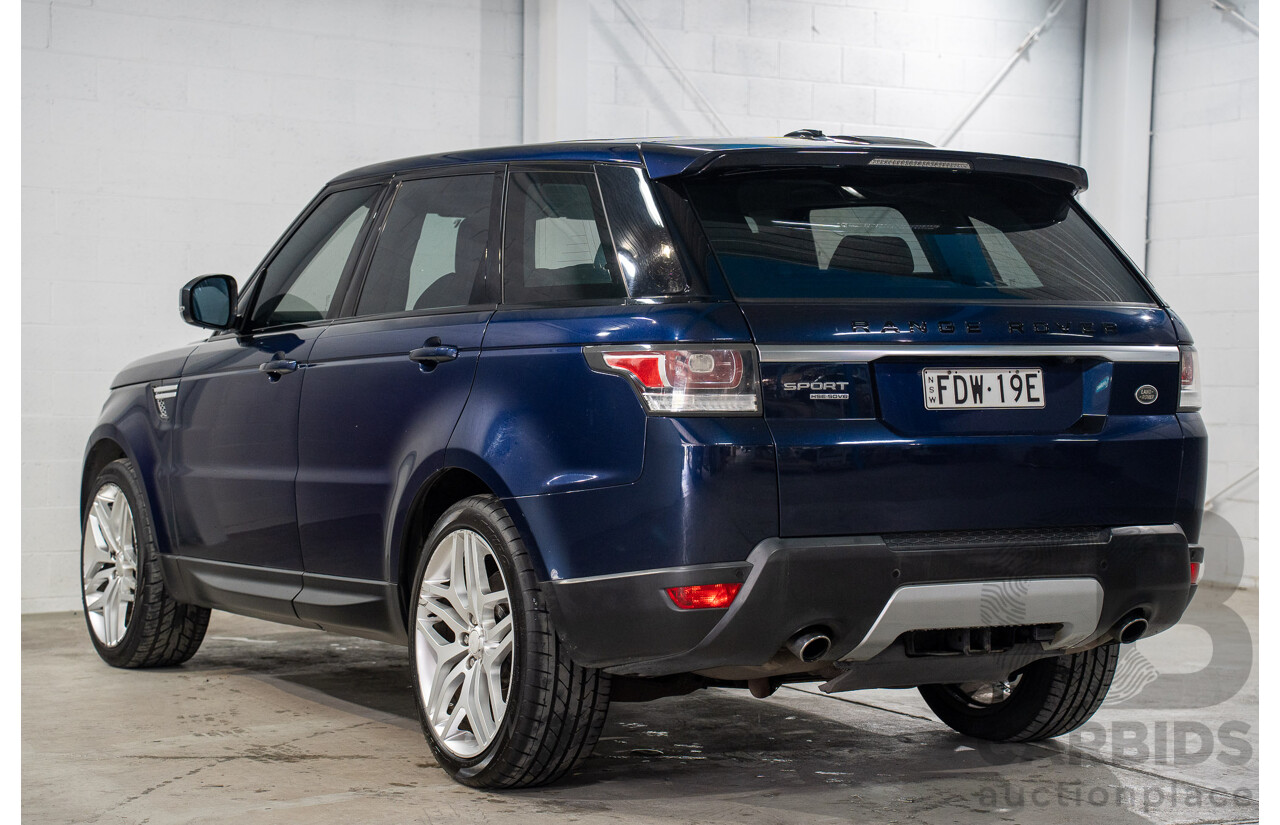 11/2013 Range Rover Sport 3.0 SDV6 HSE LW MY14.5 4d Wagon Loire Blue Metallic Twin Turbo Diesel 3.0L