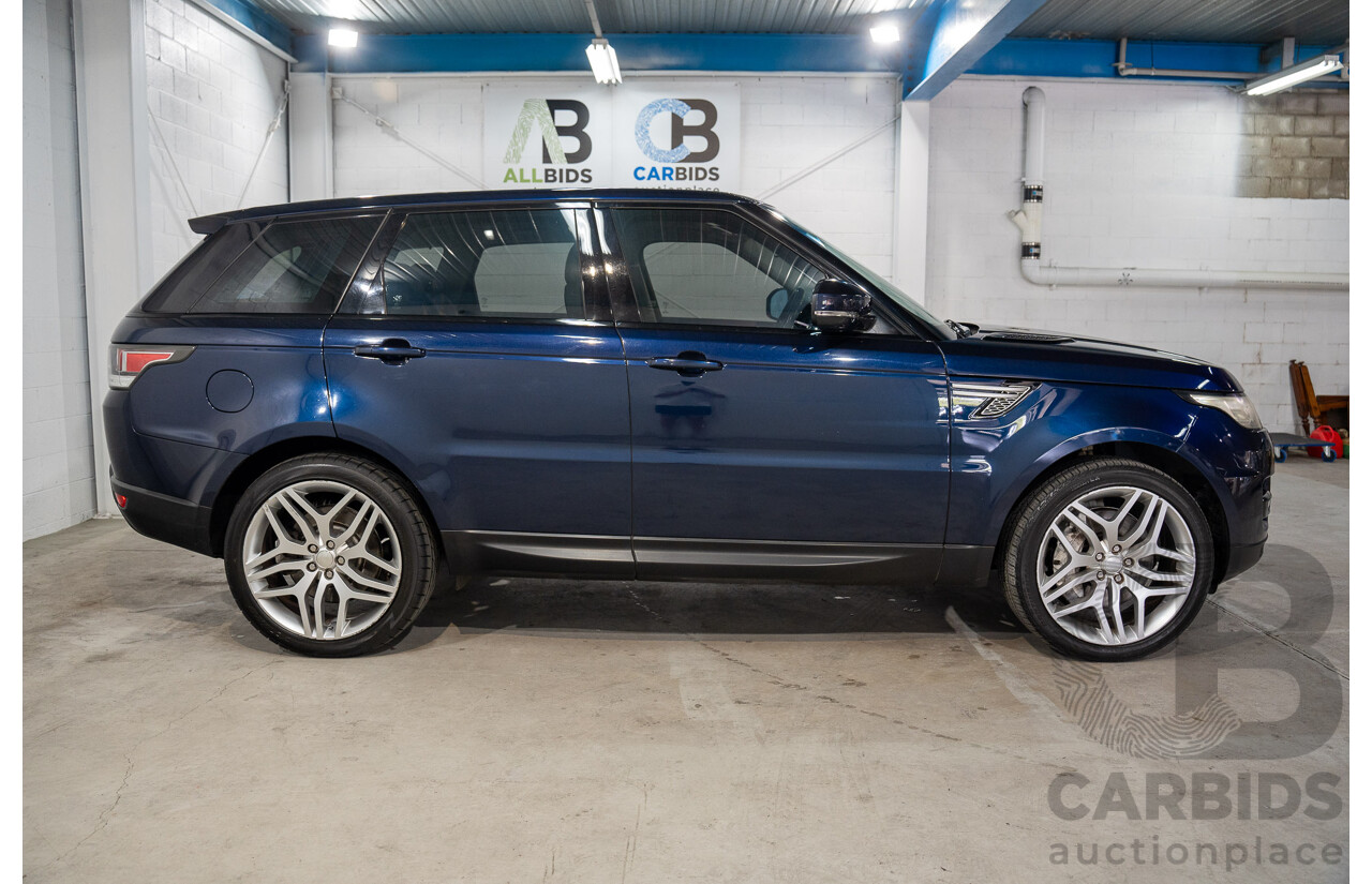 11/2013 Range Rover Sport 3.0 SDV6 HSE LW MY14.5 4d Wagon Loire Blue Metallic Twin Turbo Diesel 3.0L