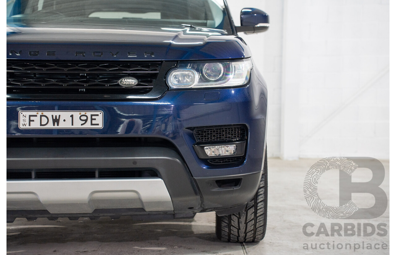 11/2013 Range Rover Sport 3.0 SDV6 HSE LW MY14.5 4d Wagon Loire Blue Metallic Twin Turbo Diesel 3.0L