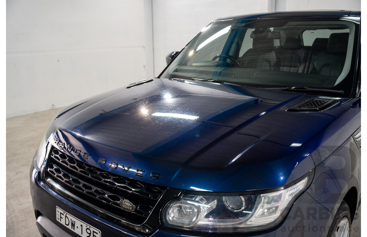 11/2013 Range Rover Sport 3.0 SDV6 HSE LW MY14.5 4d Wagon Loire Blue Metallic Twin Turbo Diesel 3.0L