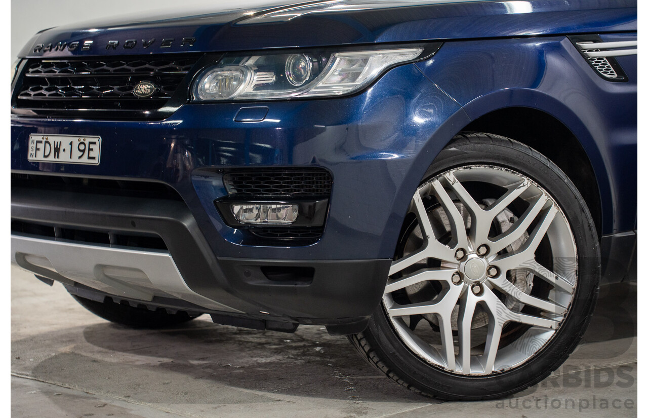 11/2013 Range Rover Sport 3.0 SDV6 HSE LW MY14.5 4d Wagon Loire Blue Metallic Twin Turbo Diesel 3.0L